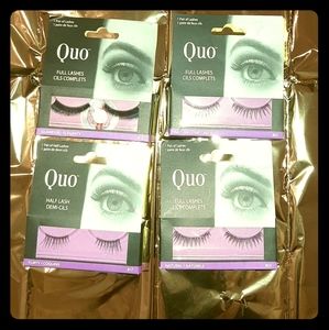4 New Quo  Full Eyelashes  4 for 25 / 1 for 5